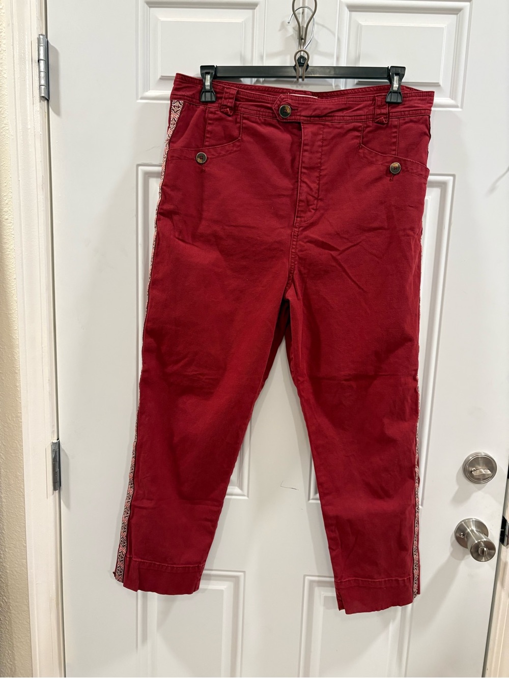 Anthropologie tapered jeans
